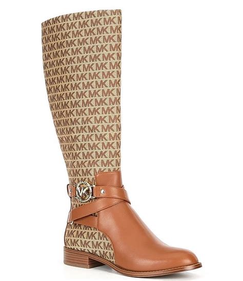 michael kors logo boots.